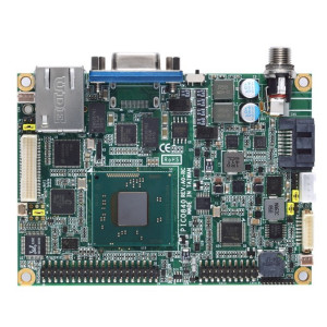 Axiomtek PICO840 Pico-ITX Motherboard, Intel Atom E3845, LVDS/VGA, Single LAN, and Audio